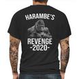 Harambes Revenge 2020 Mens Back Print T-shirt