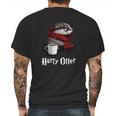 Harry Otter Funny Mens Back Print T-shirt