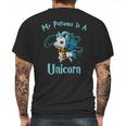 The Harry Potter My Patronus Is A Unicorn Mens Back Print T-shirt