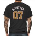 Harry Potter Quidditch No 7 Mens Back Print T-shirt