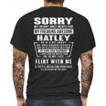 Hatley Name Gift Sorry My Heart Only Beats For Hatley Mens Back Print T-shirt