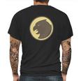 Hawkman Emblem Mens Back Print T-shirt