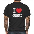 I Heart Cuomo Ladies Mens Back Print T-shirt