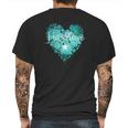 I Heart Hamilton Mens Back Print T-shirt