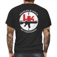 Heckler And Koch Heckler Und Koch Mens Back Print T-shirt