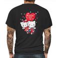 Hello Kitty And Dear Daniel Anywhere With You Valentine Mens Back Print T-shirt