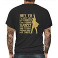 Hey Yo I Am Not Throwing Away My Shot Hamilton Musical Founding Mens Back Print T-shirt