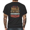 Holli Thing Mens Back Print T-shirt