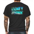 Honeymoonin Honeymoon Bride Groom Just Married Mens Back Print T-shirt