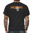 Hoops Basketball Mens Back Print T-shirt