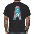 Houston Oilers Mens Back Print T-shirt