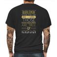 Hufflepuff T-Shirt Mens Back Print T-shirt