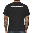 Being Human Mens Back Print T-shirt