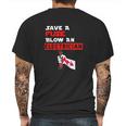 Humor Electrical Quote Save A Fuse Blow An Electrician Mens Back Print T-shirt