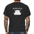 Ice Bear Believes In You Polar Bear Mens Back Print T-shirt