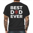 Indiana Hoosiers_Best Dad Ever Mens Back Print T-shirt