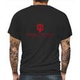 Indiana University School Of Social Work Mens Back Print T-shirt