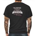 Injustice Anywhere Is A Threat To Justice Everywhere Infant Creeper Mens Back Print T-shirt