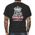 Inman Mens Back Print T-shirt