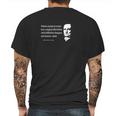 Inspirational Quote From John Quincy Adams Mens Back Print T-shirt