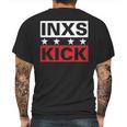 Inxs Kick Rock Band Mens Back Print T-shirt