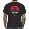 Itachi Uchiha Red Moon Naruto Mens Back Print T-shirt