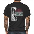 Its In My Dna Iraqi Islamic Persian Gifts Iraq Flag Mens Back Print T-shirt