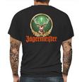 Jägermeister Logo Mens Back Print T-shirt