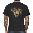 Jaguar Print Love Animal Mens Back Print T-shirt