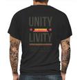 Jah Bless Reggae Music Unity Livity Rasta Rastafaris Mens Back Print T-shirt