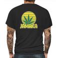 Mens Jamaica Marijuana Mens Back Print T-shirt