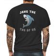 Jaws The Two Of Us Valentines Day Mens Back Print T-shirt