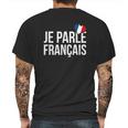 Je Parle Francais Mens Back Print T-shirt