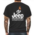 Jeep - Just Empty Every Pocket 1 Mens Back Print T-shirt