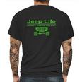 Jeep Life Money Parts Repeatt Shirt Mens Back Print T-shirt