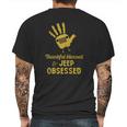 Jeep Obsessed Jeep Shirt Mens Back Print T-shirt