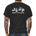 Jeep Respect The Wave Mens Back Print T-shirt