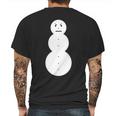 Jeezy The Snowman Shirt Mens Back Print T-shirt