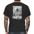 Jeremy Clarkson Quote Turbo Witchcraft Mens Back Print T-shirt