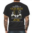 Jersey City State College Mens Back Print T-shirt