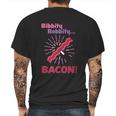 Jim Gaffigan Bibbity Bobbity Bacon Mens Back Print T-shirt