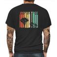 Joshua Tree Desert Vintage Mens Back Print T-shirt