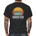 Joshua Tree National Park Hippie Van California Mens Back Print T-shirt