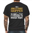 Jungle Cruise Skipper Mens Back Print T-shirt