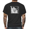 Junji Ito Cat Diary Horror Mens Back Print T-shirt