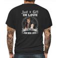 Just A Girl In Love With Jon Bon Jovi Mens Back Print T-shirt