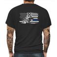 K9 Unit German Shepherd Dog Thin Blue Line Patriotic Police Graphic Design Printed Casual Daily Basic Mens Back Print T-shirt