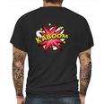 Kaboom Mens Back Print T-shirt