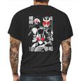 Kamen Rider The Beginning Of Three Eras Mens Back Print T-shirt