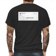 Kanye Tweets 2024 Mens Back Print T-shirt